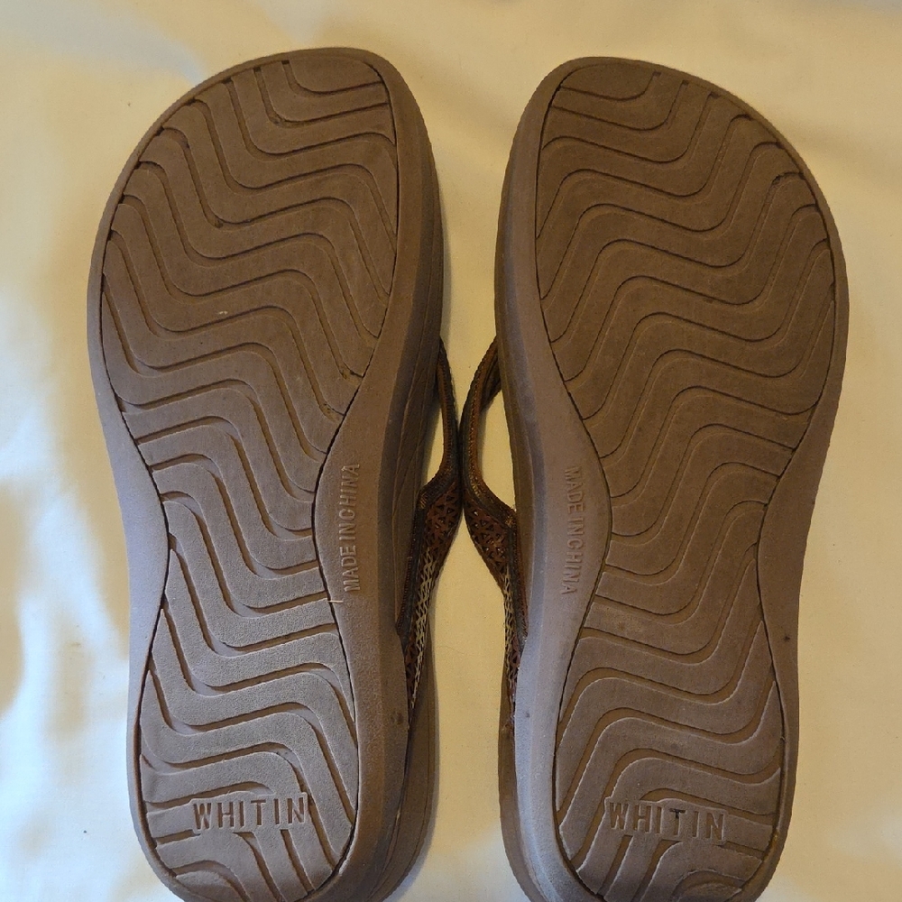 WHITIN Brown Sandals - Picture 2 of 5